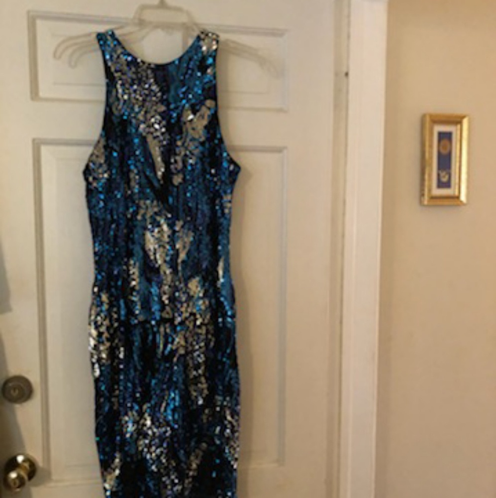 Sequin Sheath Dress